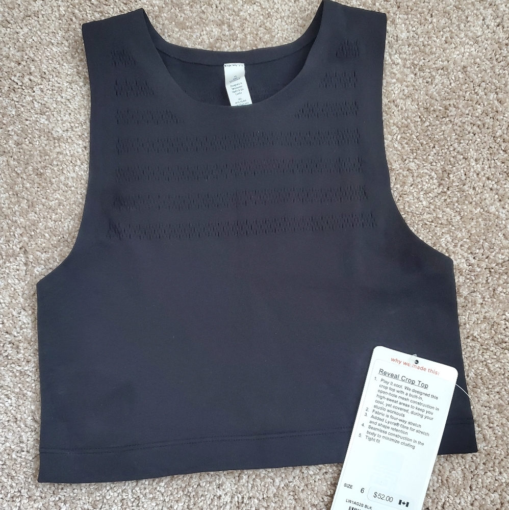 Lululemon size 6 crop top